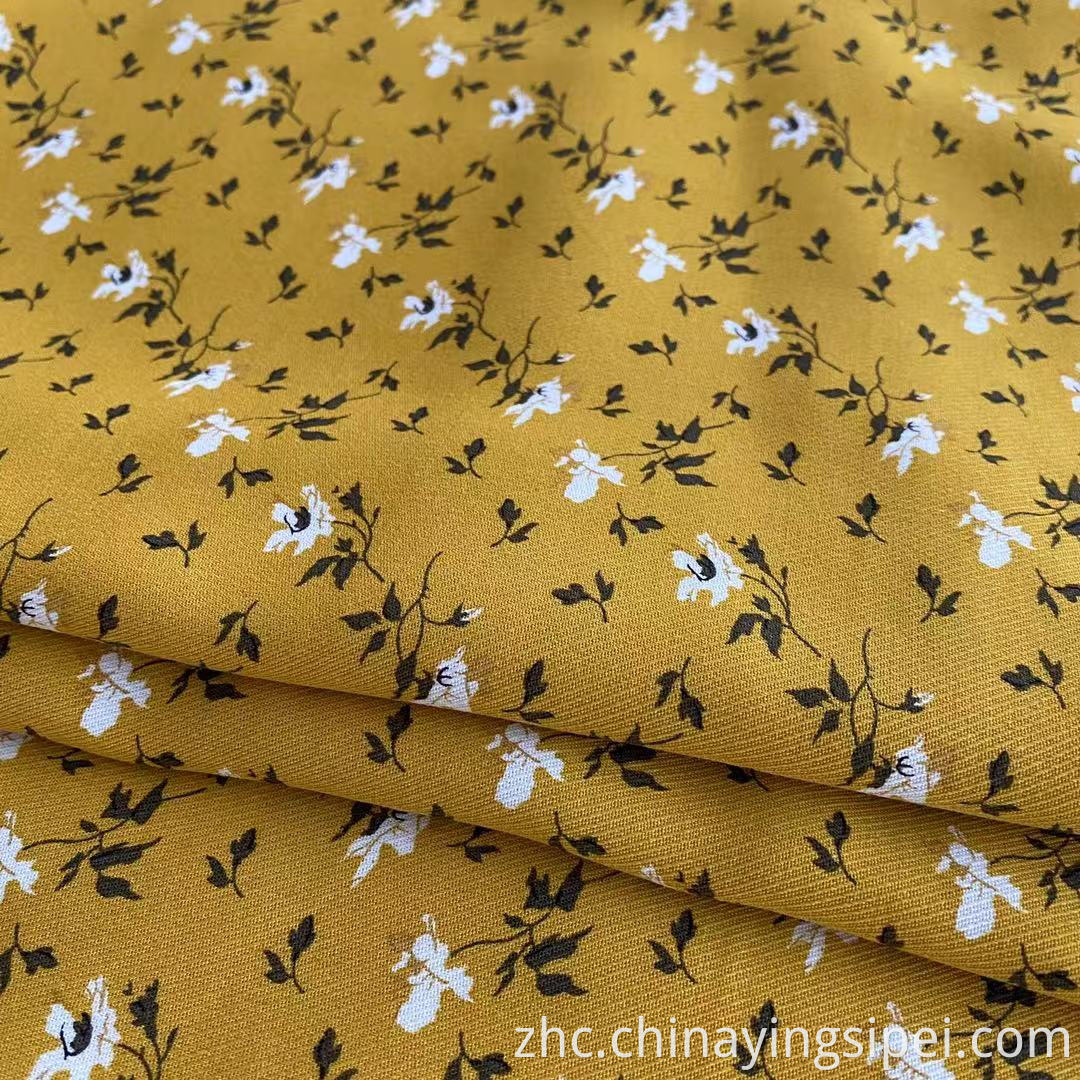 中国定制环保纺织品30*30100％有机棉斜纹数字印刷面料